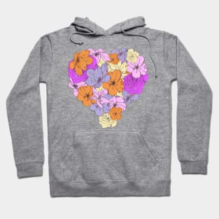 Floral Heart Hoodie